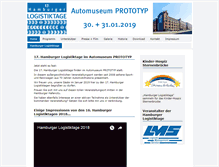 Tablet Screenshot of hamburger-logistiktage.de